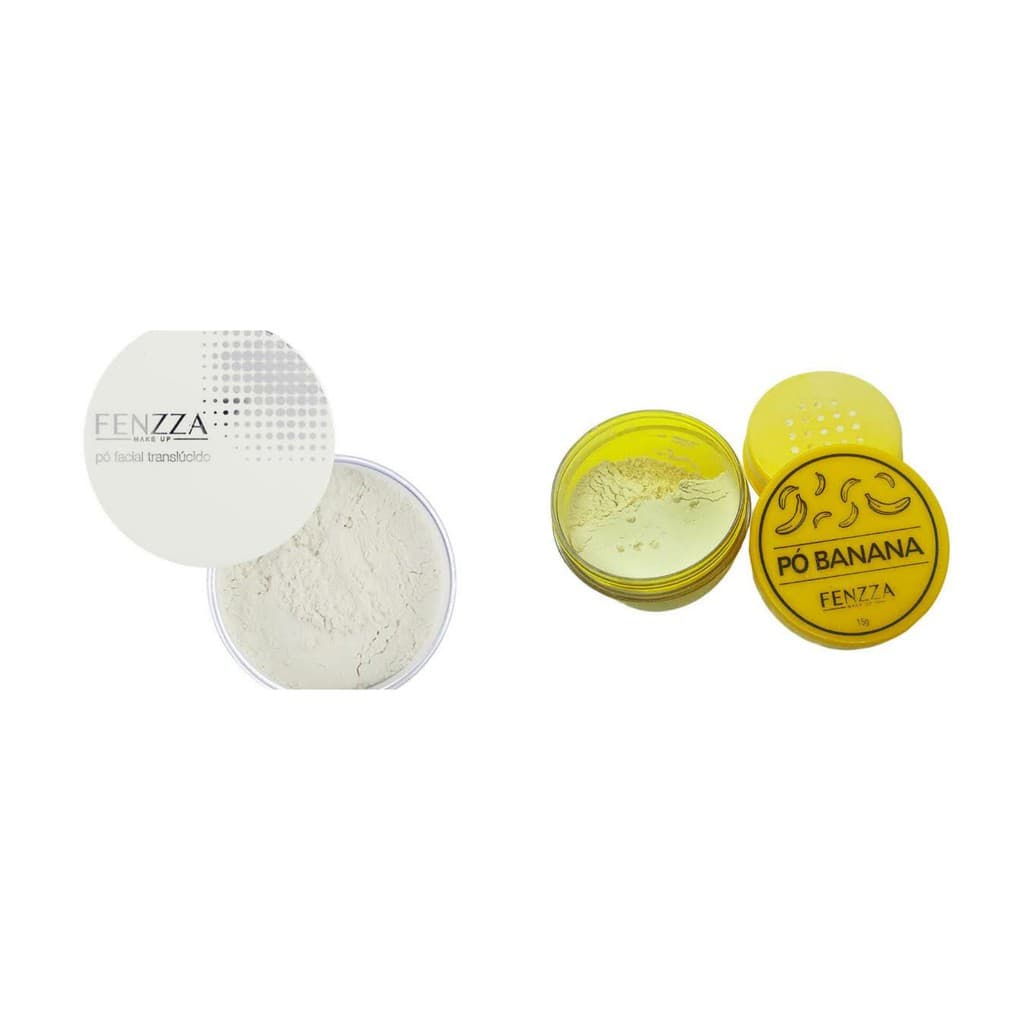 Pó Solto Fenzza Fixador Matte Acabamento Aveludado15g