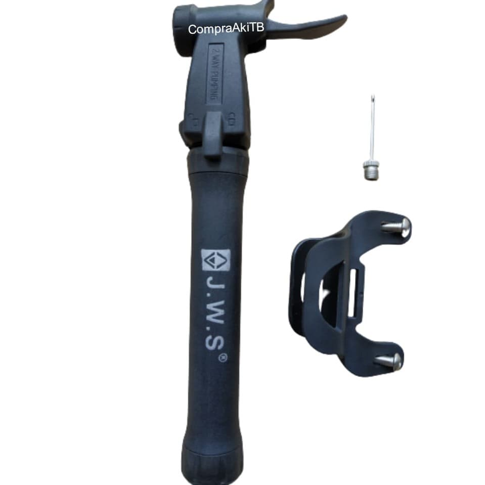 Bomba Ar Pneu Bicicleta Spedd Mtb Bico Fino Grosso 80 Psi