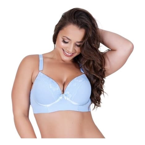 Kit 5 Sutiã Plus Size Base Reforçada Renda Bojão Sutia Soutien