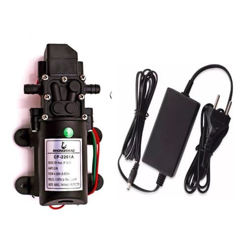 Bomba Agua 12v 110psi  Split Ldc + Fonte Bivolt