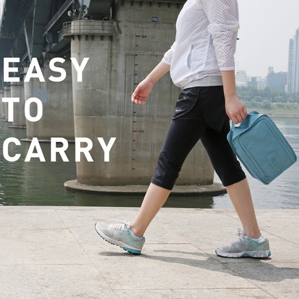 Bolsa de Armazenamento de Sapatos para Transporte a Prova de Água Multiuso Viagem Esportes Armário