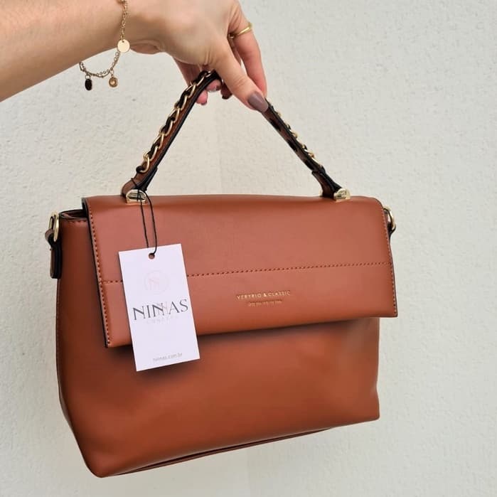Bolsa Feminina Média Bolsa Transversal Bolsa de Mão Veryrio Ninnas Concept