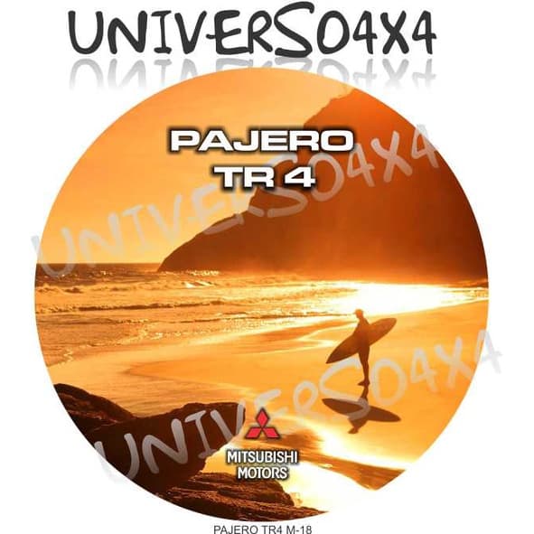 Capa Estepe Tr4 Pajero Full Praia Surf Sol M-18