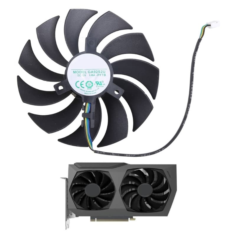 KIN GPU Cooler Ventilador Para ZOTAC GAMING GeForce VGA Placa Gráfica Refrigeração 4Pin 12V