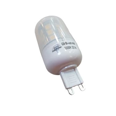 Lâmpada Led Halopin G9 4W Bivolt 3000K  Branco Quente