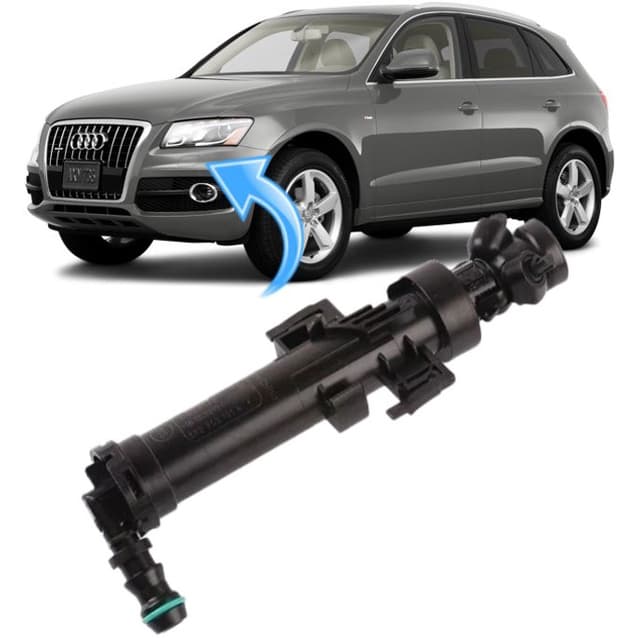 Esguicho do Farol Audi Q5 Sq5 2.0 e 3.0 de 2009 À 2019 - Ld Esquerdo