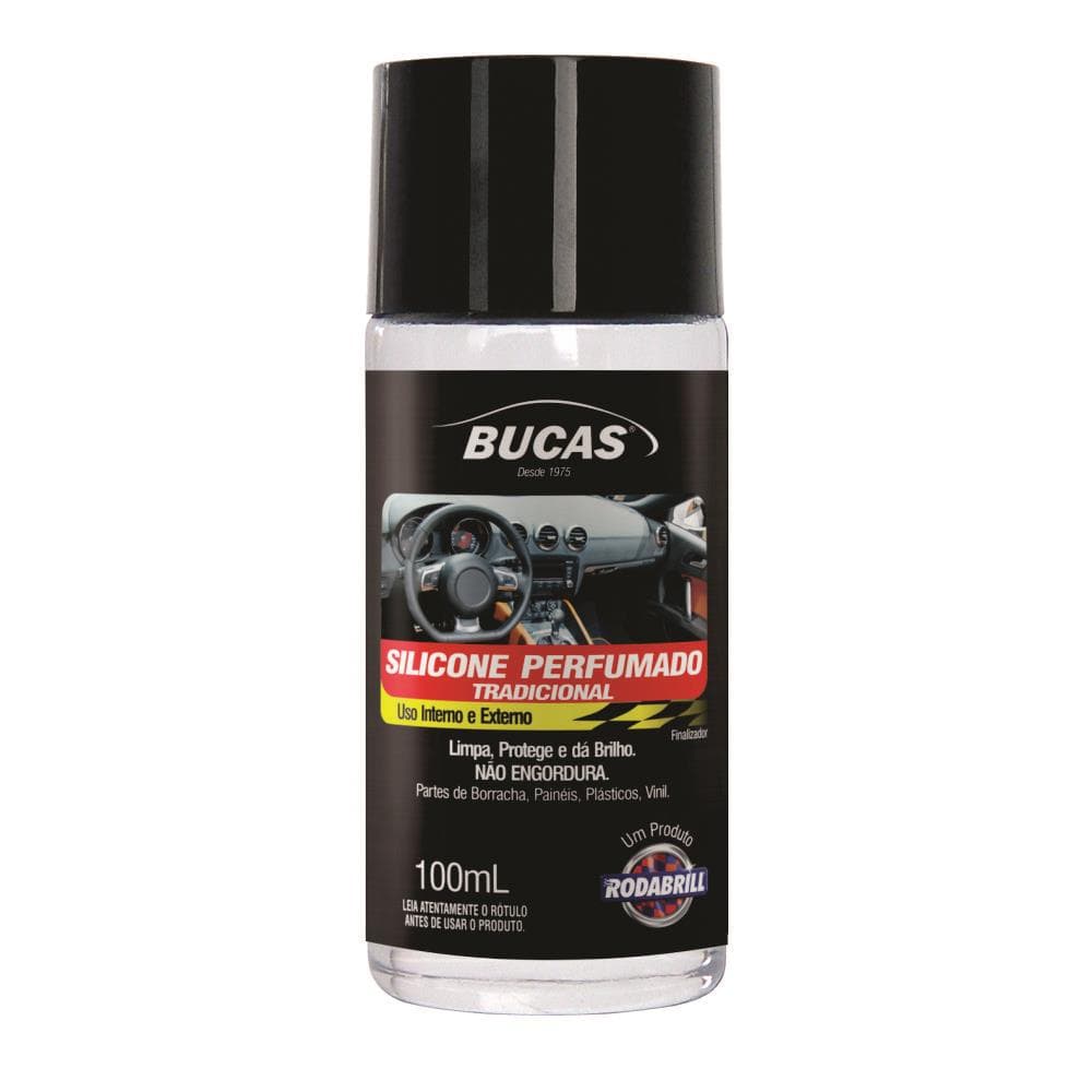 Silicone Líquido Tradicional Bucas 100ml Rodabrill
