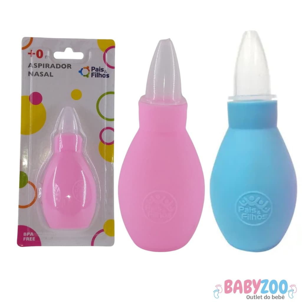 Aspirador Nasal Bebê 0 Meses +/ Limpeza nasal/ Enxoval barato