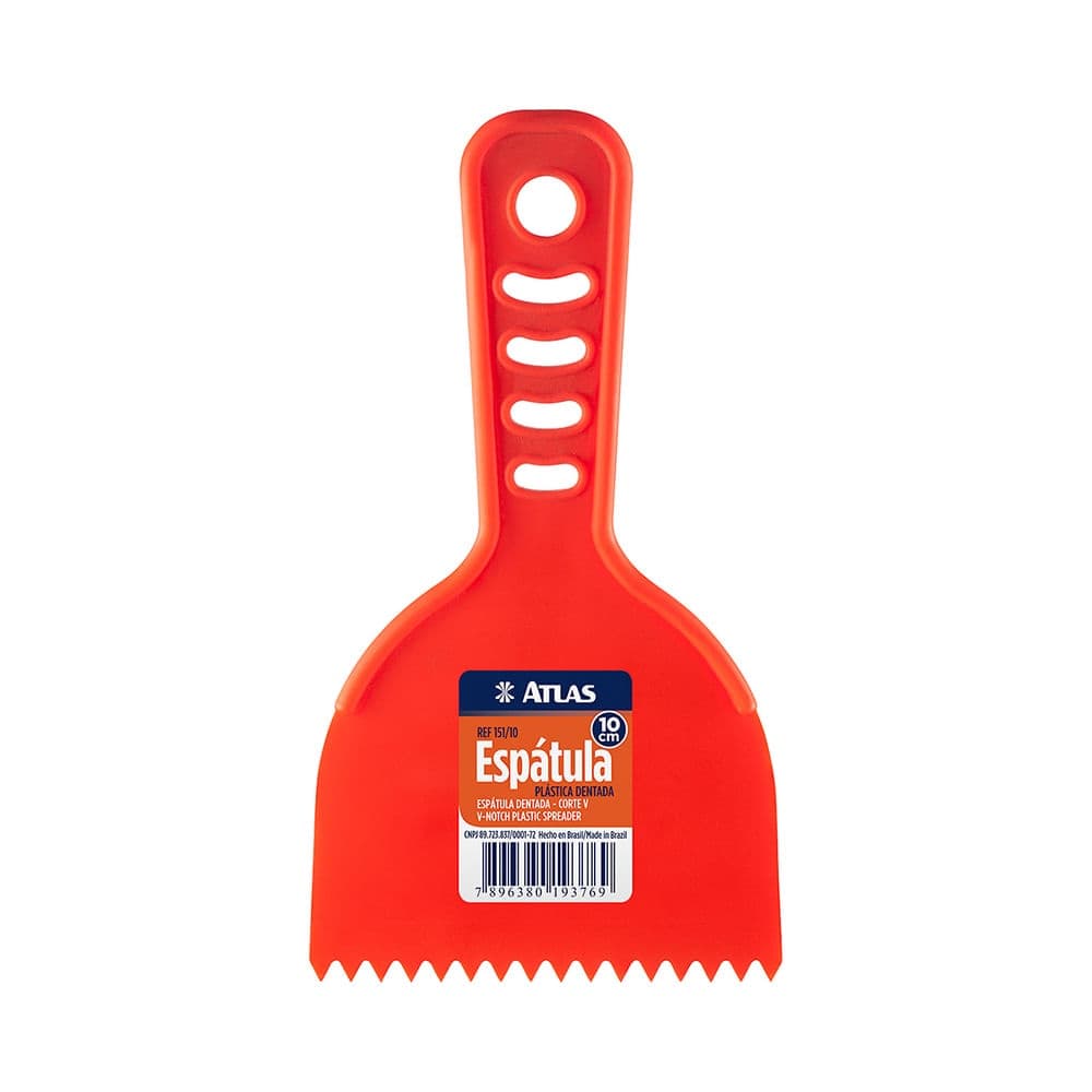 Espatula Plastica Dentada - Atlas