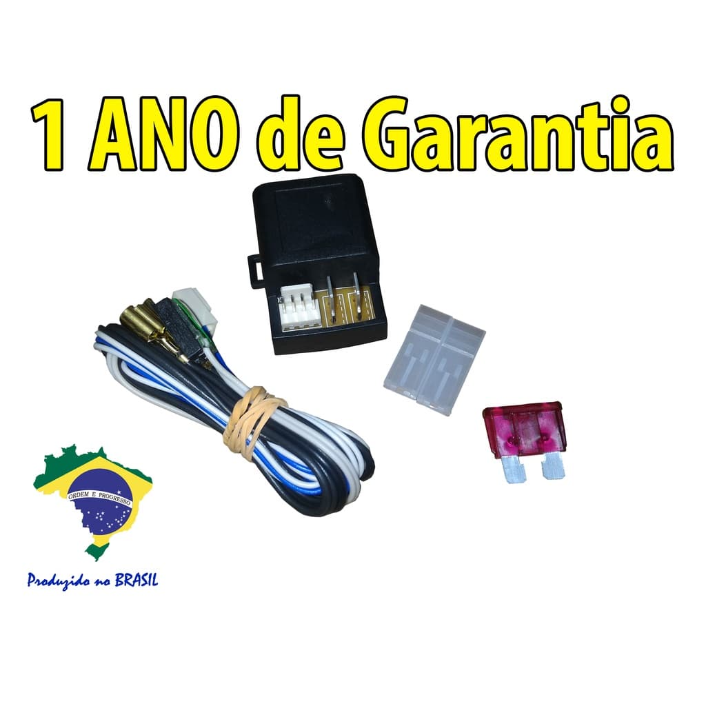 Alarme Bloqueador Veicular Automotivo Cadeado Eletrônico D-10