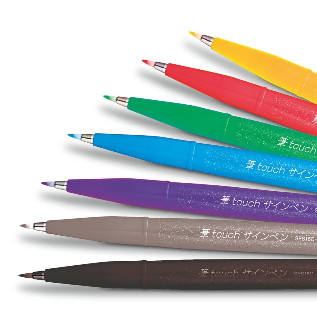 Caneta Brush Sign Pen Unidade - Pentel / WX Gift