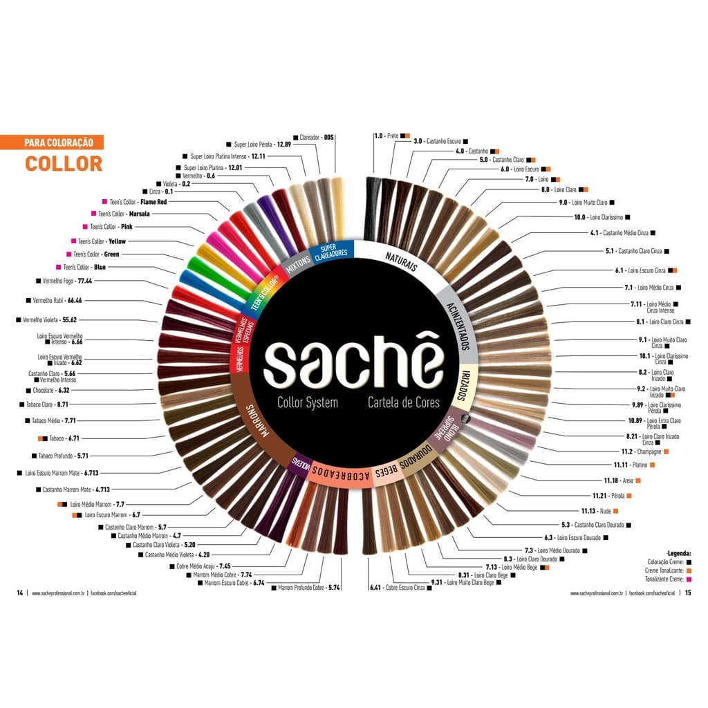 Coloração em Creme 60g Sachê