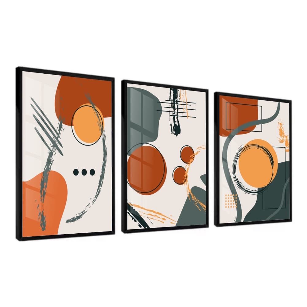 Quadros decorativos abstrato quarto sala