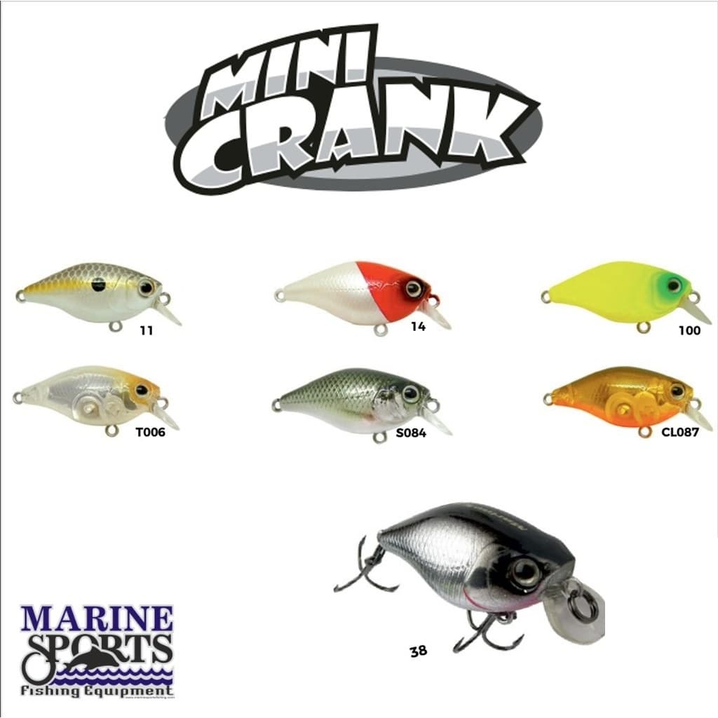 Isca Artificial Marine Sports Mini Crank 3,8cm 4g