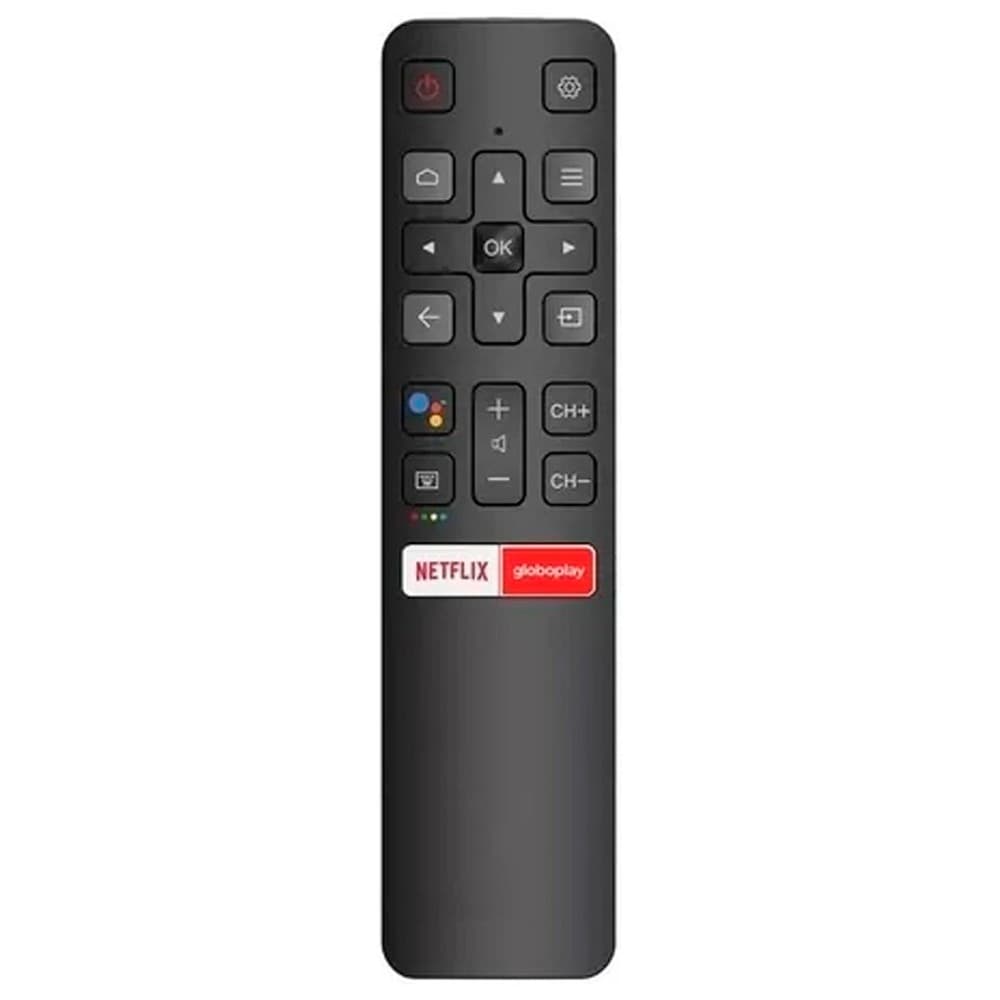 Controle Remoto Para Tcl Tv Smart Rc802v 55p8m 4 Netflix Globopla
