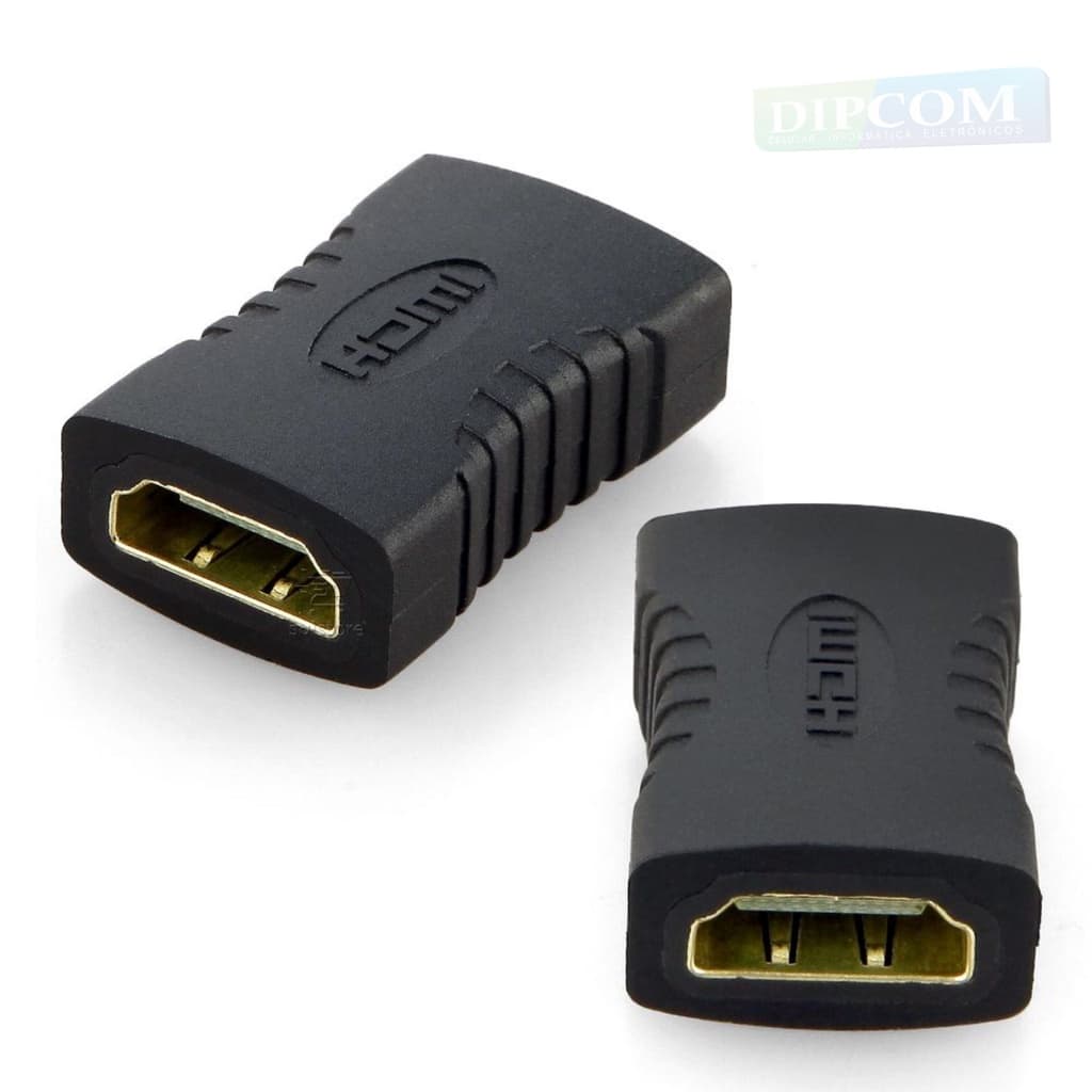 EMENDA HDMI X HDMI - EXTENSOR DE CABOS POR EMENDA HDMI