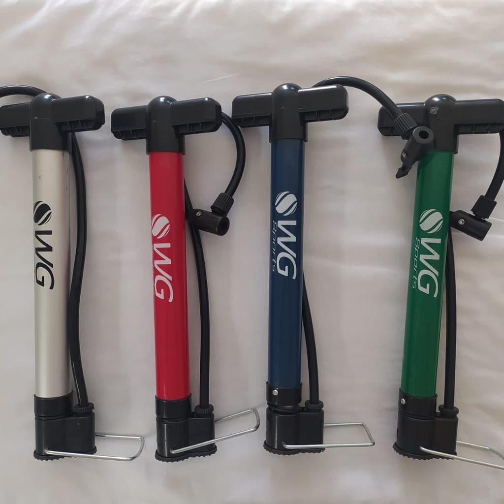 Bomba De Oficina Para Pneu Wg Sports 300x29mm Alumínio