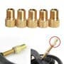 Kit 05 Adaptador de Bico Válvula Presta fina P/Bico Grosso de bicicleta