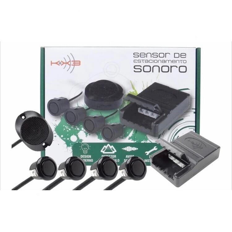 Sensor De Ré Estacionamento Sonoro Kx3
