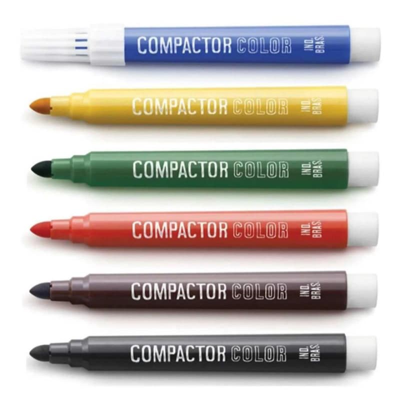 Pincel Atomico Marcador Compactor
