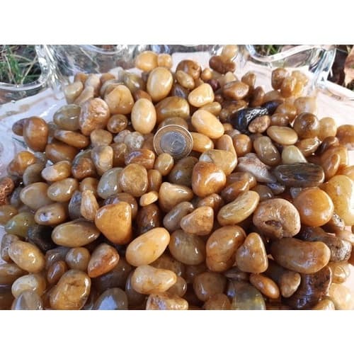 Pedra De Rio Natural Bonita Pedra De Aquario Cascalho 2kg