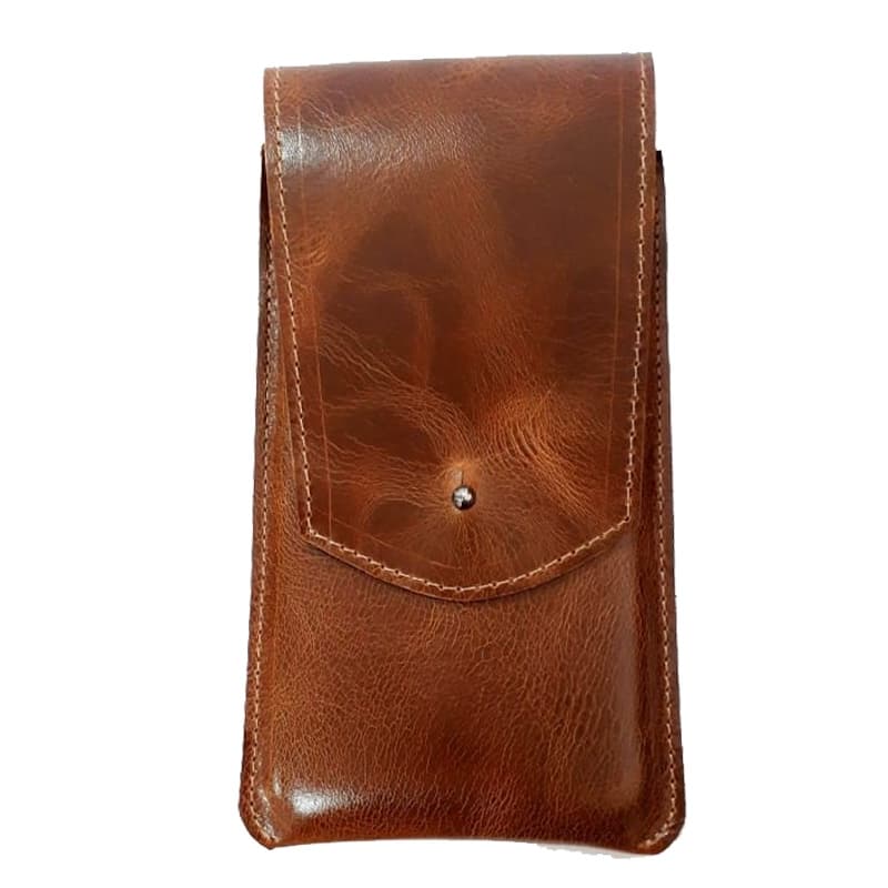 Capa Slim Couro Legítimo Apple iPhone X Xr Xs Max