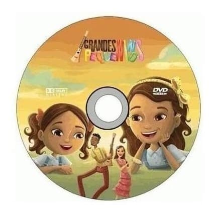 1 Dvd  Grandes Pequenino - O Mundo É Grande E Pequeno