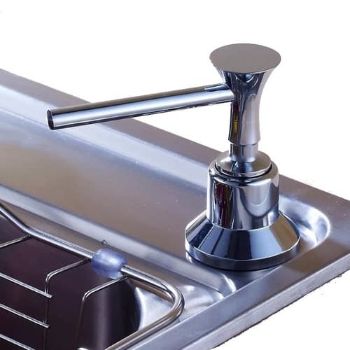 Dispenser Dosador Embutir Pia 400ml Detergente Sabonete