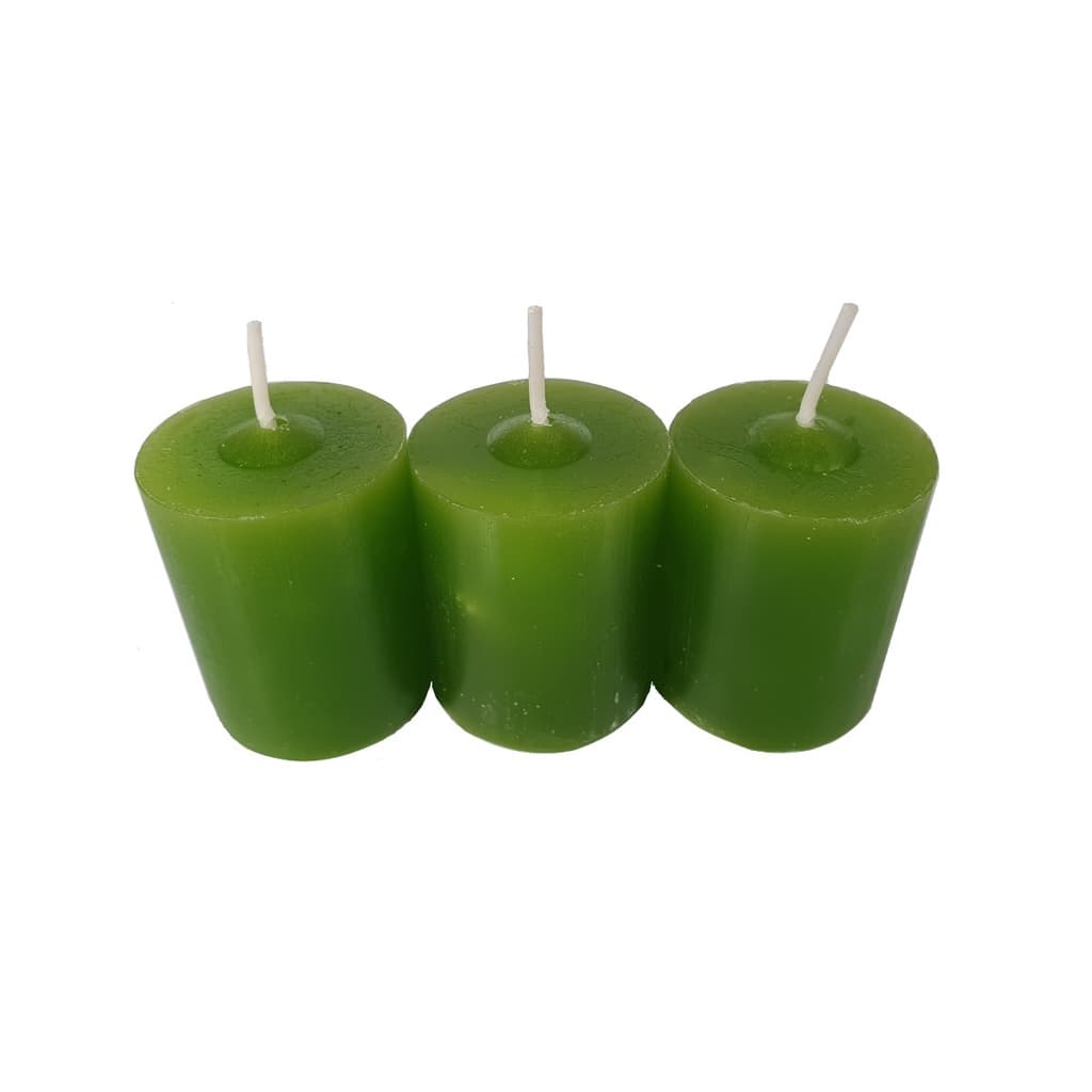 Kit 3 Velas Aromáticas Perfumadas Com Aroma De Erva-Doce