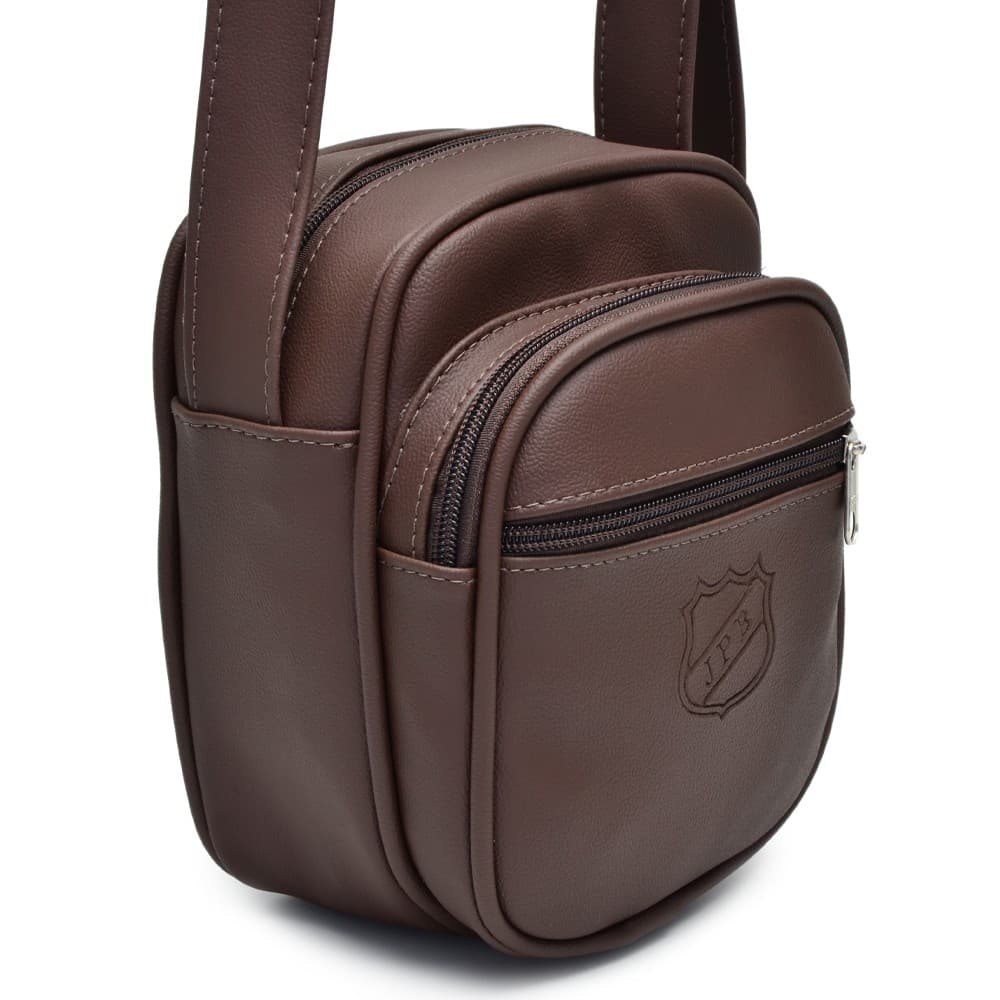Bolsa Transversal masculina Bolsa feminina pequena / Shoulder Bag em Couro Sintético