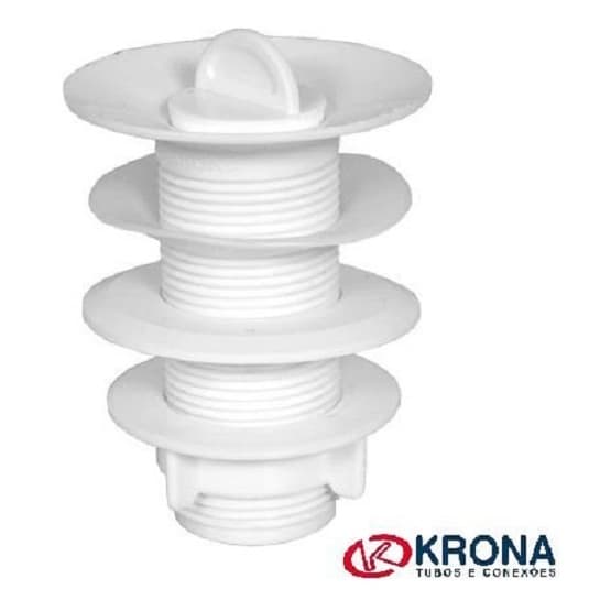 Valvula Lavatorio e Tq Plast Br 7/8 S/L 0812 V8 KRONA Cod.403