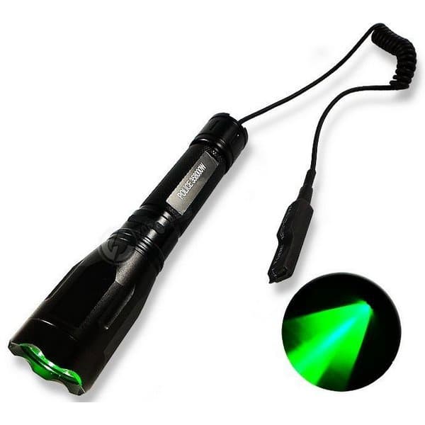 Lanterna Com LED Verde Green    3.610.000 Lumens