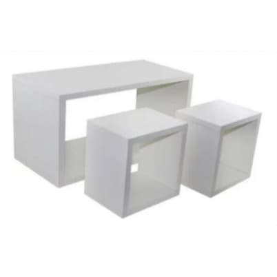 Kit de Nichos 100 % MDF Decorativo para Quarto ,Sala ,Cozinha, Banheiro nicho Retângulo