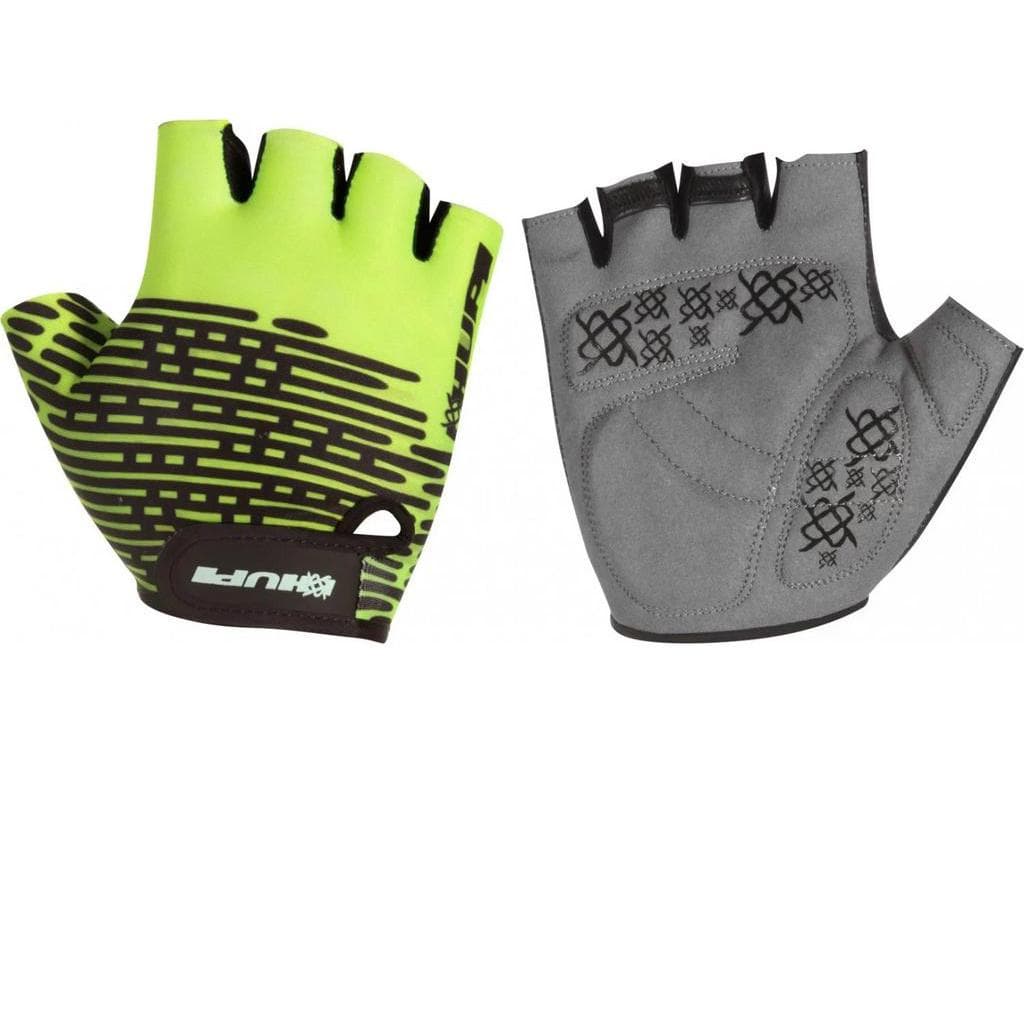 Luva Ciclismo Hupi Mtb Speed Bike Biom Verde Neon