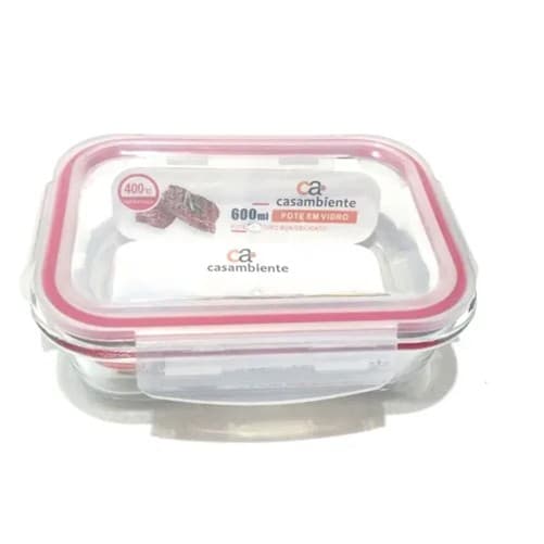 Pote De Vidro Hermético 400ml / 800ml /  1Litro Marmita