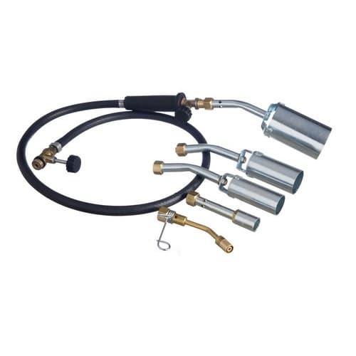 Aparelho Maçarico De Solda Glp Kit Completo Com 5 Bicos Ourives Refrigeração Machadinha .........
