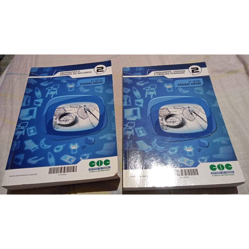 KIT 2 LIVROS ENSINO MEDIO