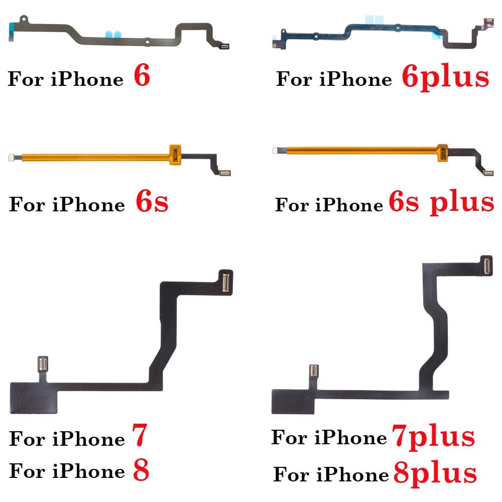 1pçs Para iPhone 5 6 6s 7 8 plus Home Touch ID Retorno De Impressão Digital Botão De Interconexão Da Placa-Mãe Extender