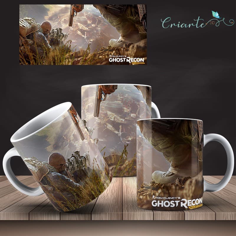 Caneca Porcelana Ghost Recon #02