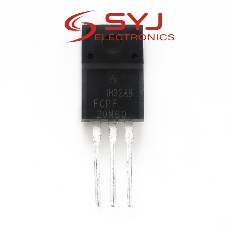 10 PCS FCPF20N60 FCPF20N60C 20N60C3 P20NM60FP 20N60 TO-220F Em Estoque