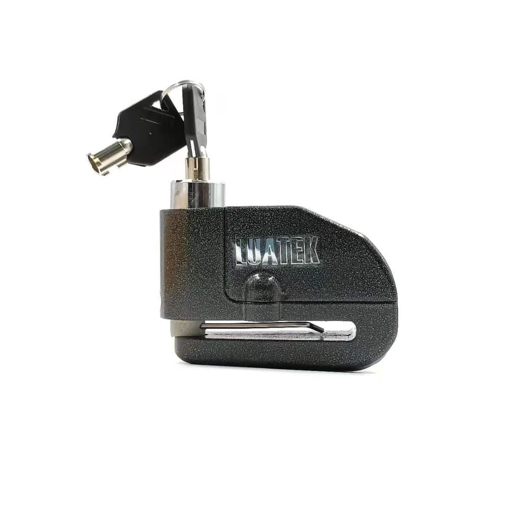 Trava Cadeado De Freio Disco Com Alarme Sonoro Para Moto LK-BL14