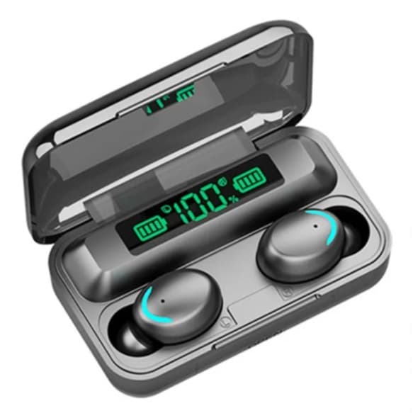 10 UNIDADES - Fone de Ouvido Bluetooth 5.0 TWS F9 com controle digital F9-5