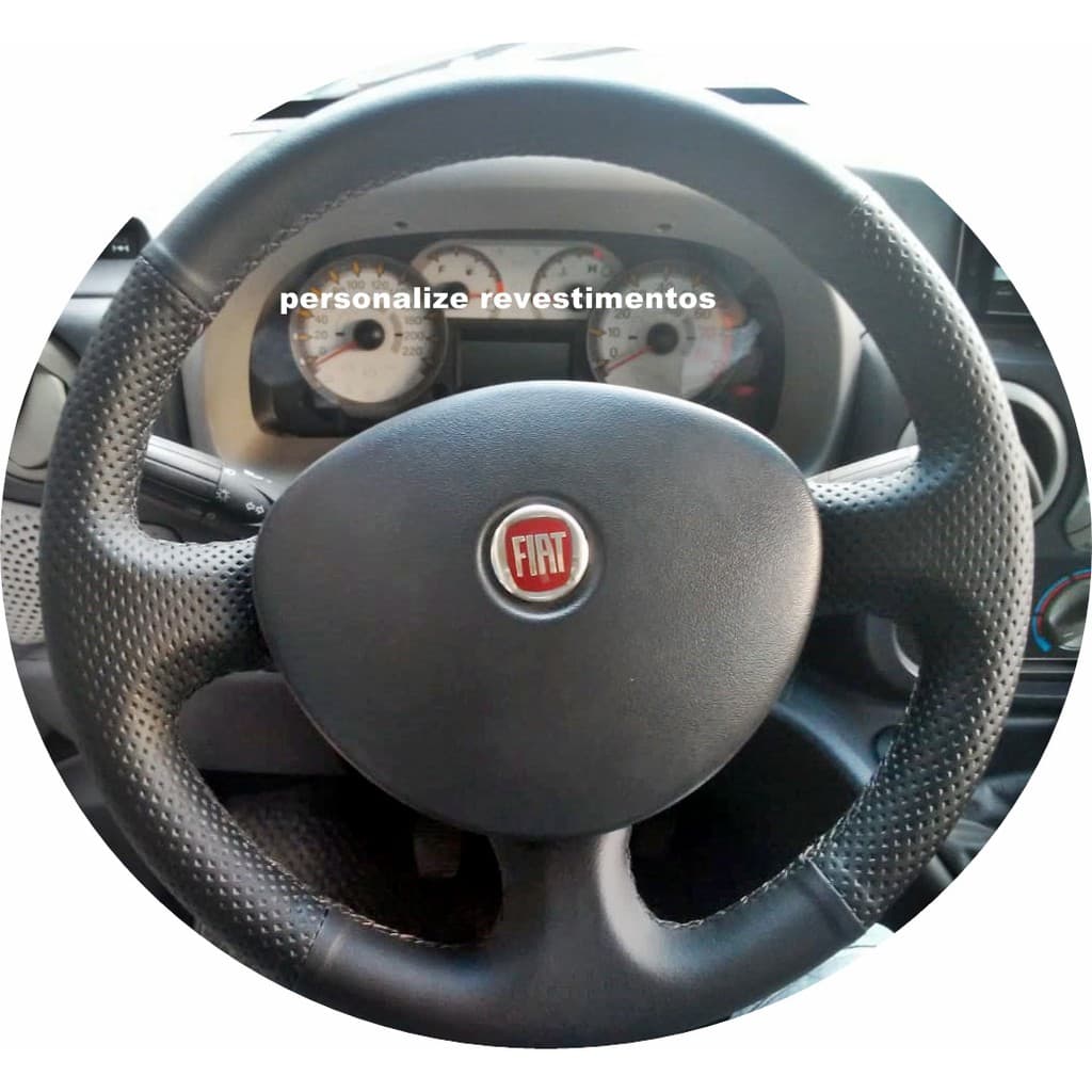 capa de volante costurada Doblo
