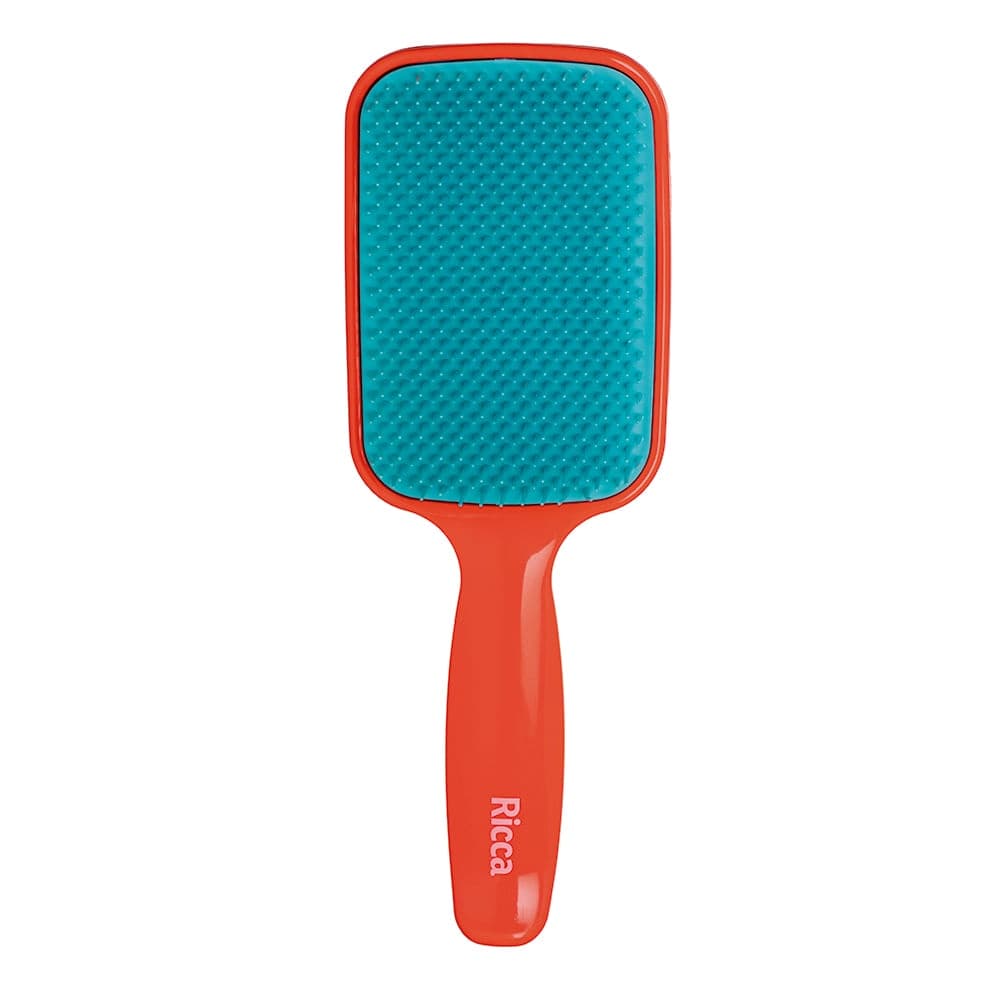 ESCOVA RAQUETE FLEX RED (Laranja) RICCA