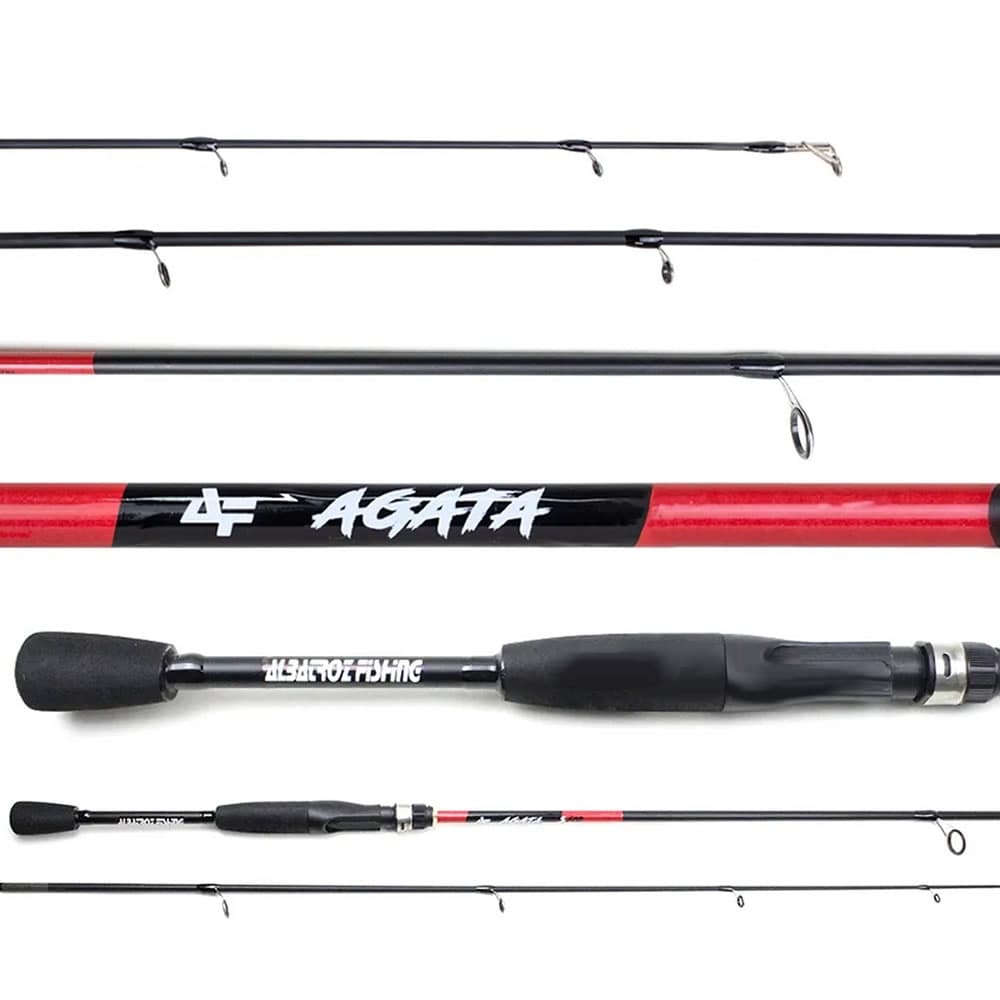 Vara Pesca Molinete Albatroz Agata S602 1,80m - 2 Partes