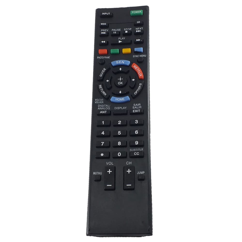 Controle Remoto Para Tv Sony Bravia Led Smart Com Botão 3D E Netflix Rm-yd101