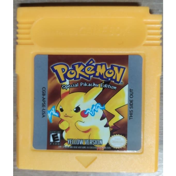 pokémon yellow gameboy