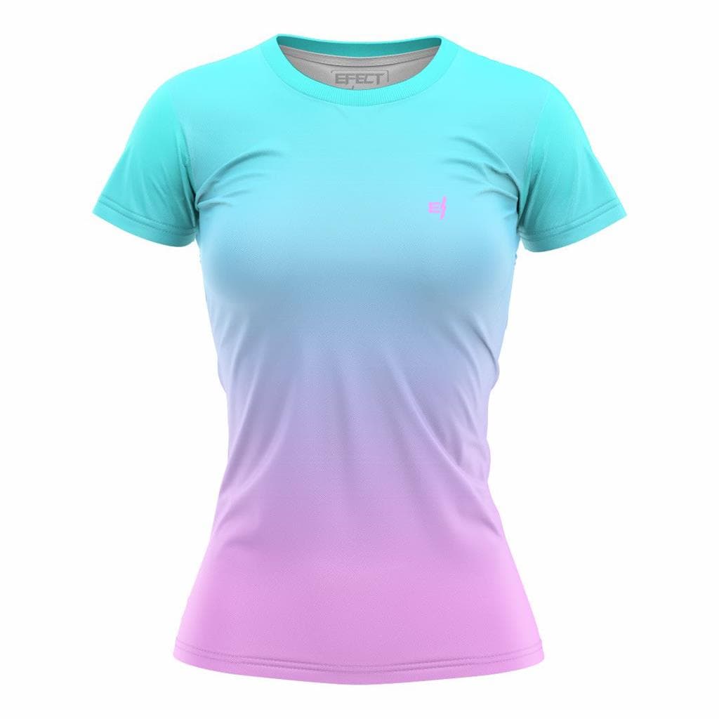 Camiseta Blusa Feminina Academia Treino Fitness Camisa Dry Fit ante odor Caminhada Protecao UV50