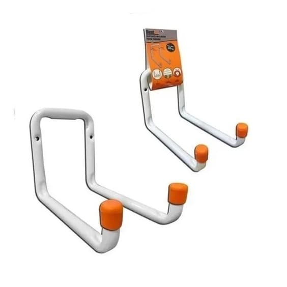 Suporte De Aço Parede Multiuso Escada Bicicleta Aguenta 20kg