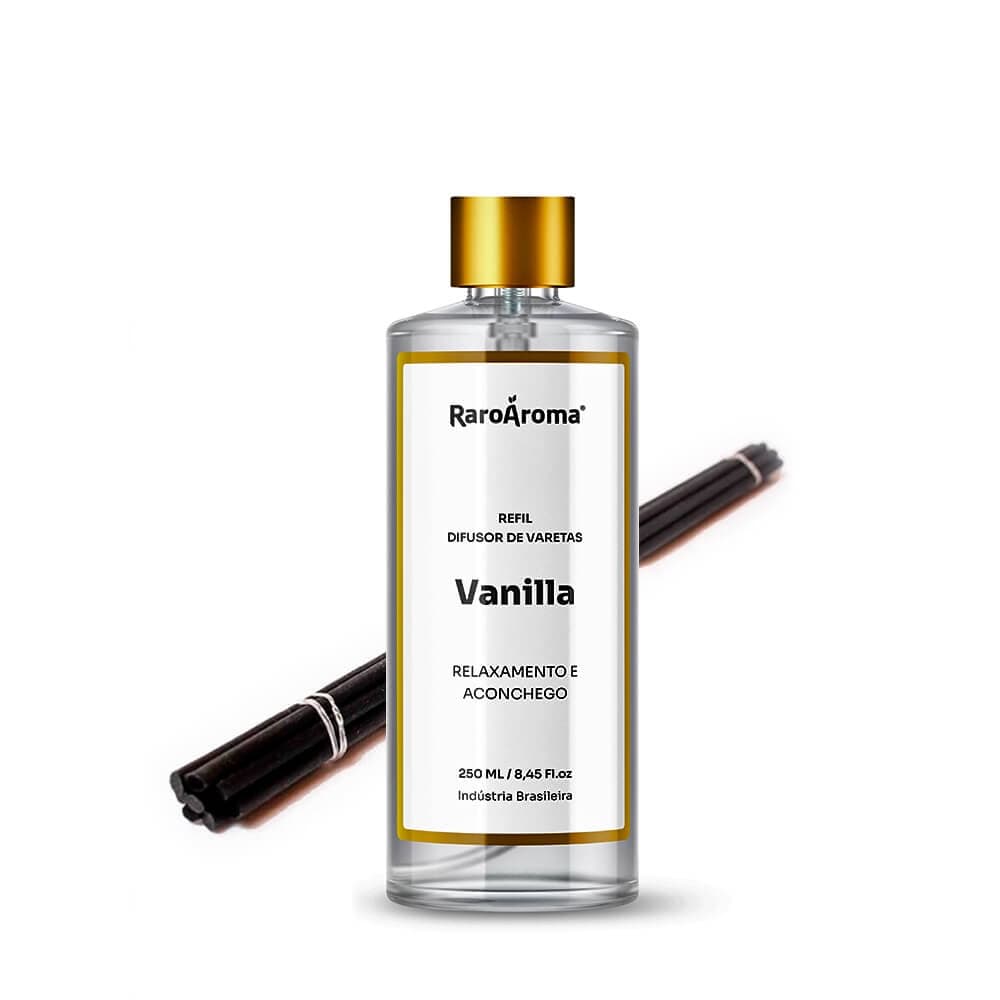 Refil Aromatizador de Ambiente Vanilla 250ml | Raro Aroma